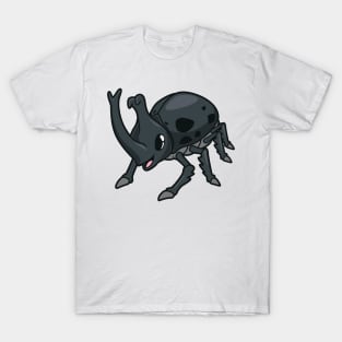 Kawaii rhinoceros beetle T-Shirt